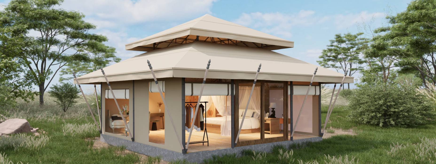 丰宁户外野奢帐篷