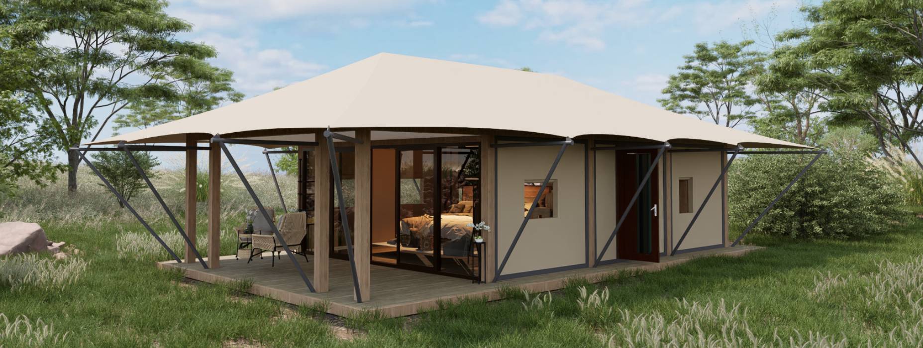 丰宁户外酒店帐篷厂家